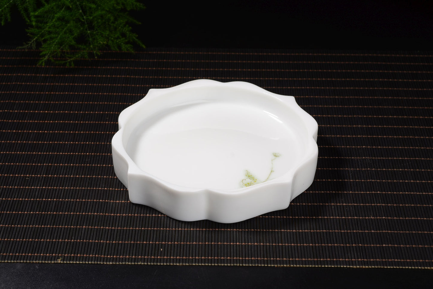 Plum Blossoms Gaiwan and Tea Boat with Optional Matching Cups