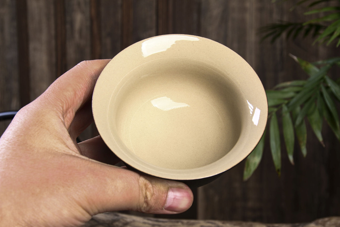 Black Glazed "Rain Drops" Gaiwan for Gong Fu Tea Brewing