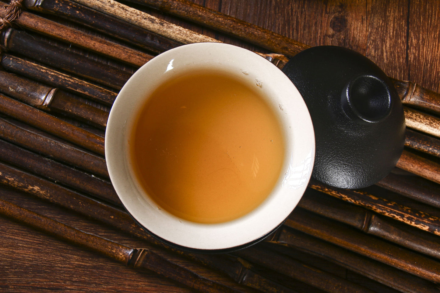 Black Glazed "Rain Drops" Gaiwan for Gong Fu Tea Brewing