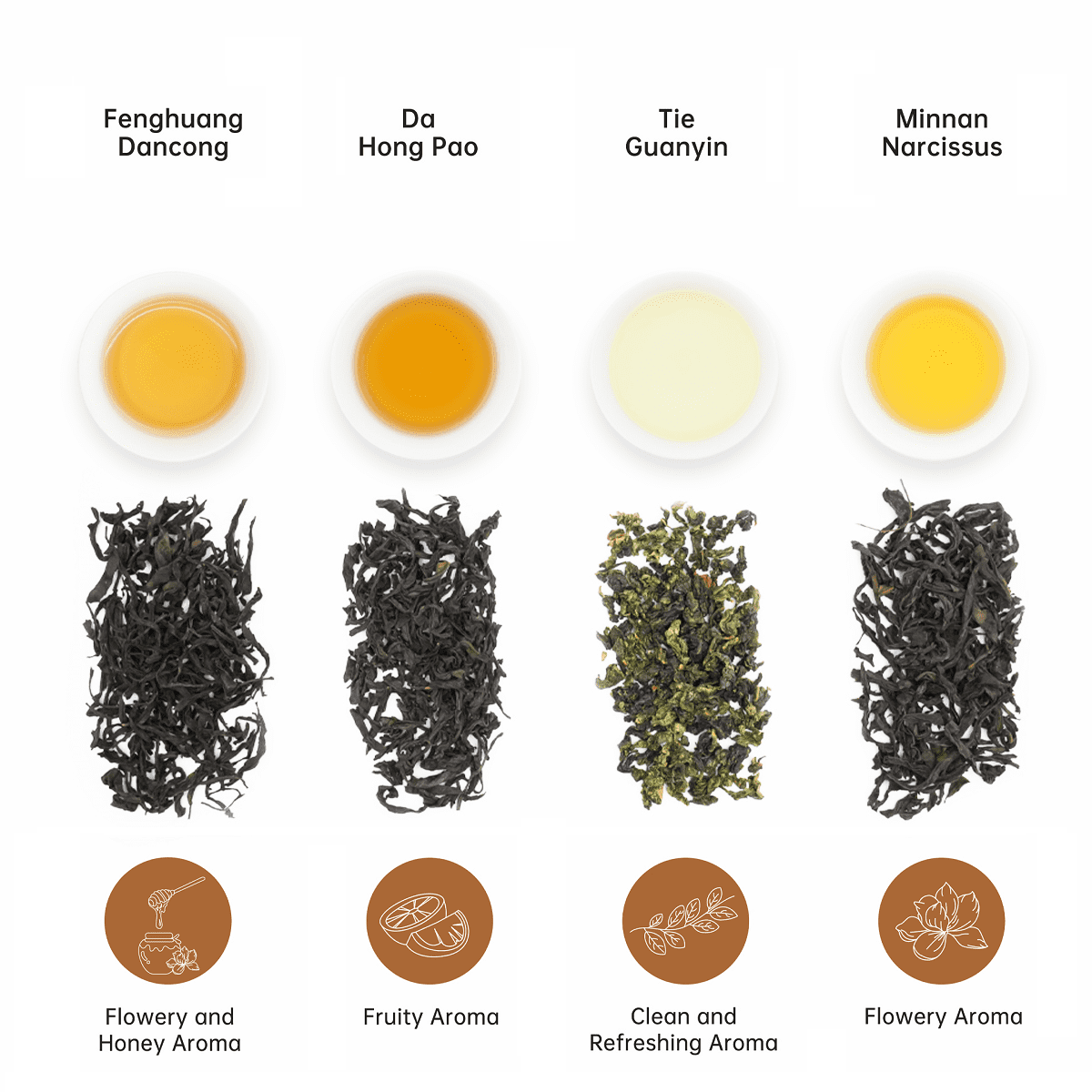 Oolong Tea Sampler – 4 Varieties for Beginners