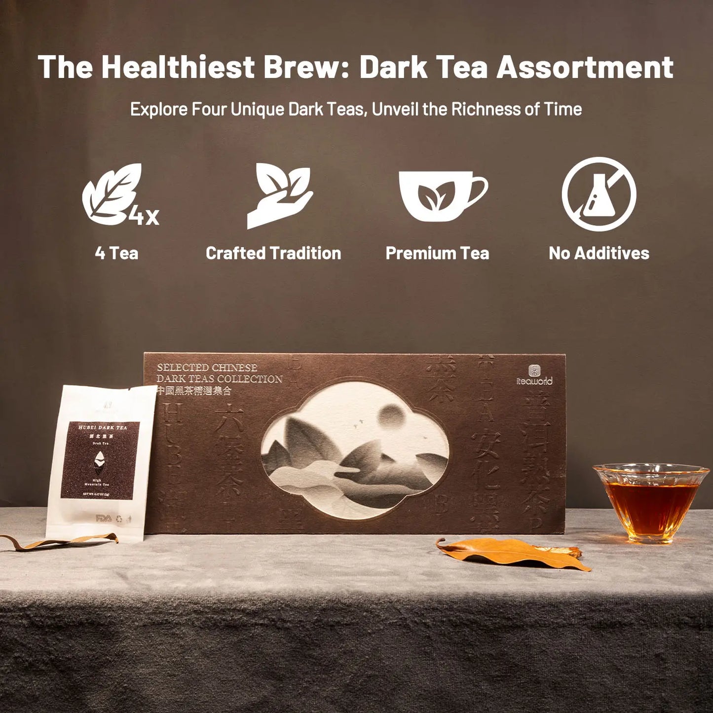 Drak Tea Collection – 4 Premium Teas for Tea Lovers 100g