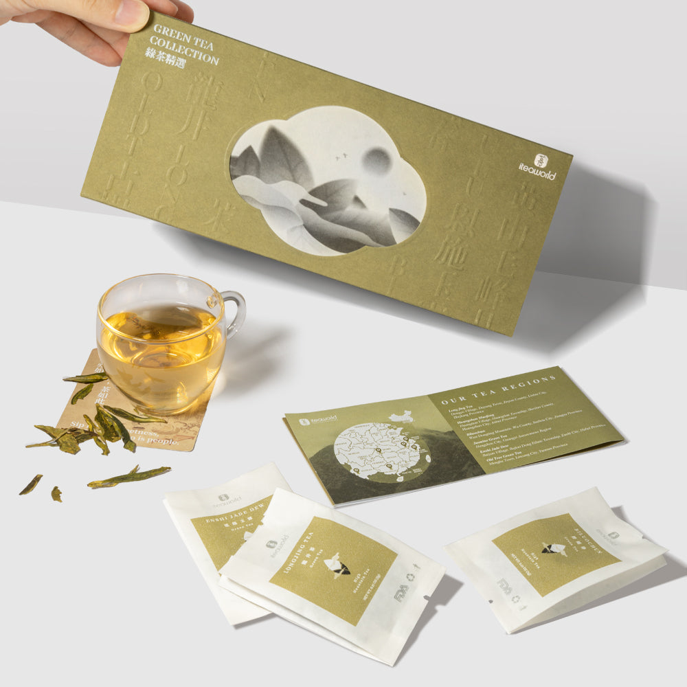 Chinese Green Tea Collection – 6 Premium Teas for Tea Lovers 100g