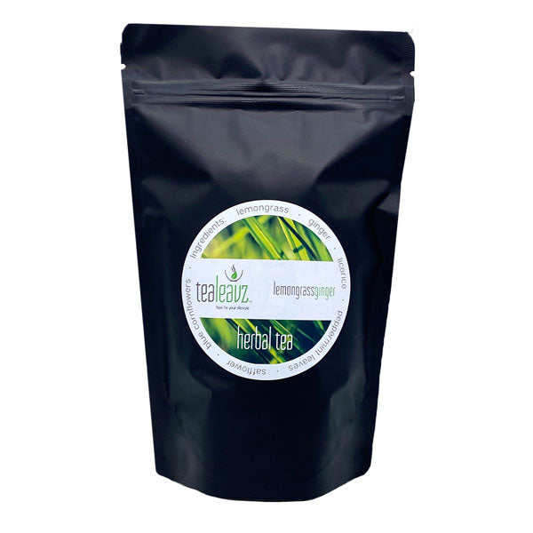 GINGER SPICE LEMONGRASS TISANE TEA | Soothing and aromatic