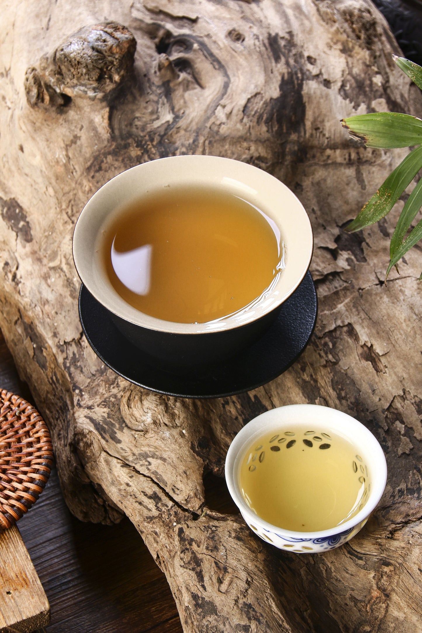 Black Glazed "Rain Drops" Gaiwan for Gong Fu Tea Brewing