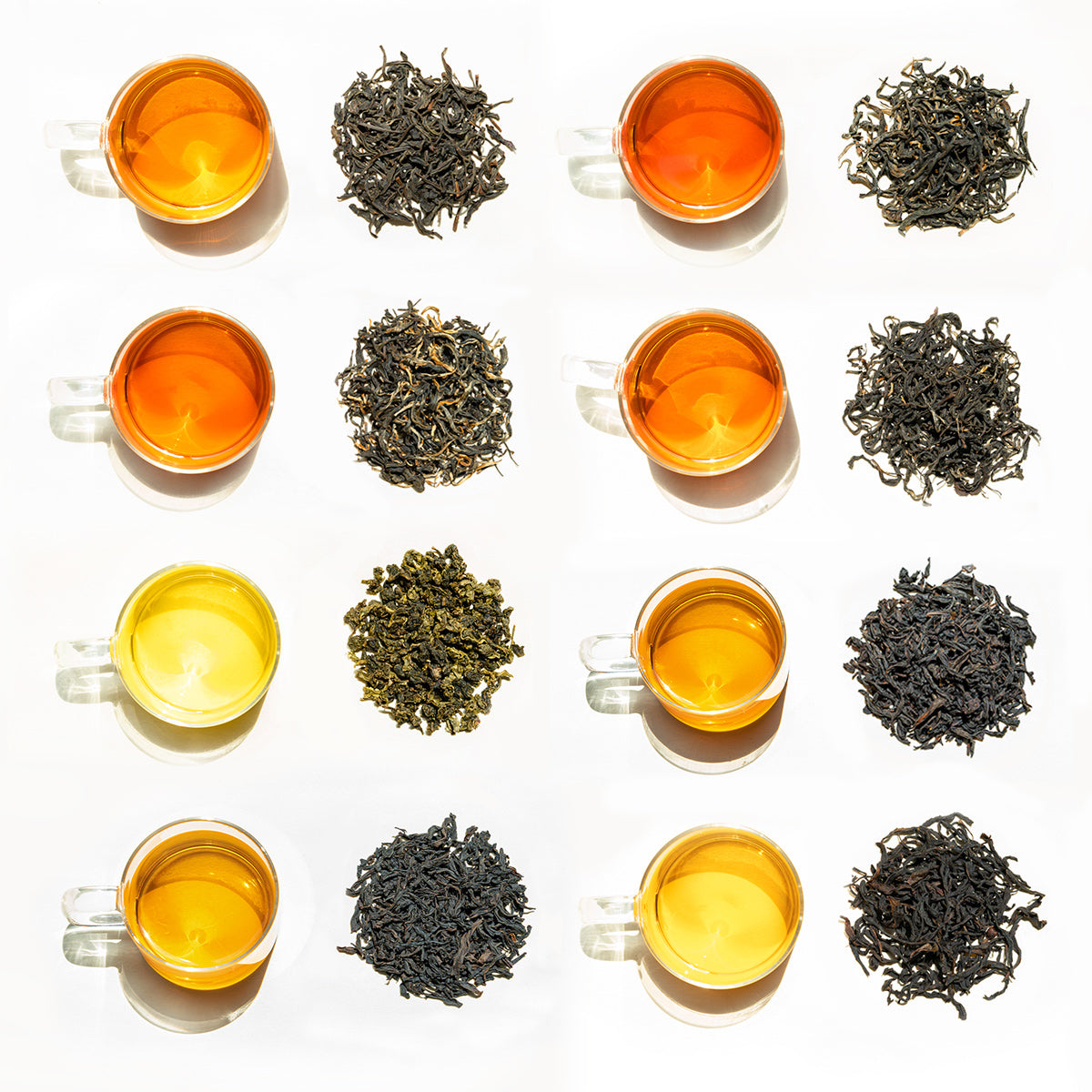 Chinese Tea Sampler – 8 Oolong & Black Teas for Beginners