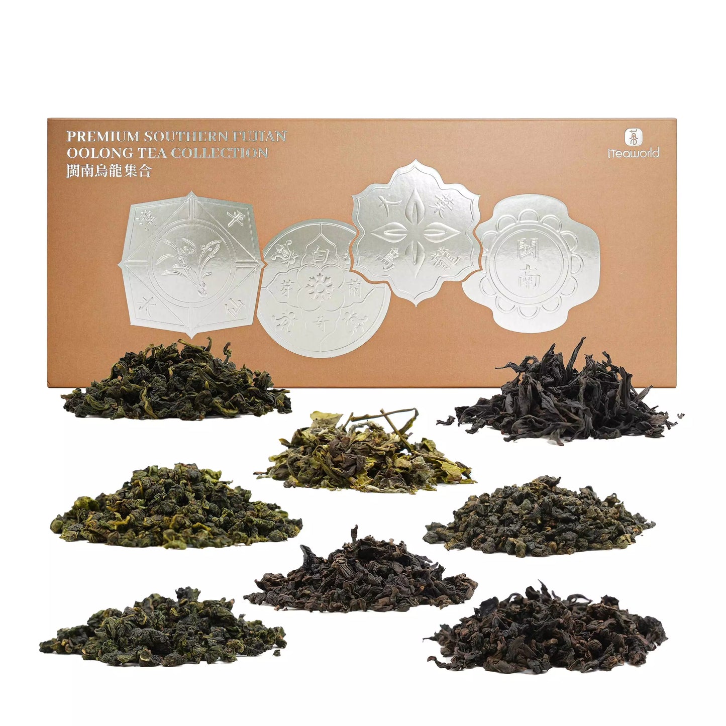 Southern Fujian Oolong Collection--8 unique historical flavors 100g
