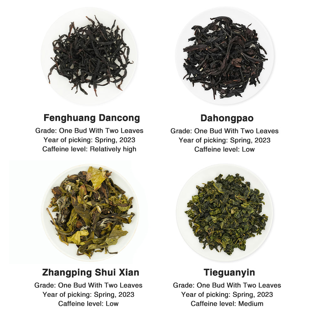 oolong Tea Collection– 4 Premium Teas for Tea Lovers 100g