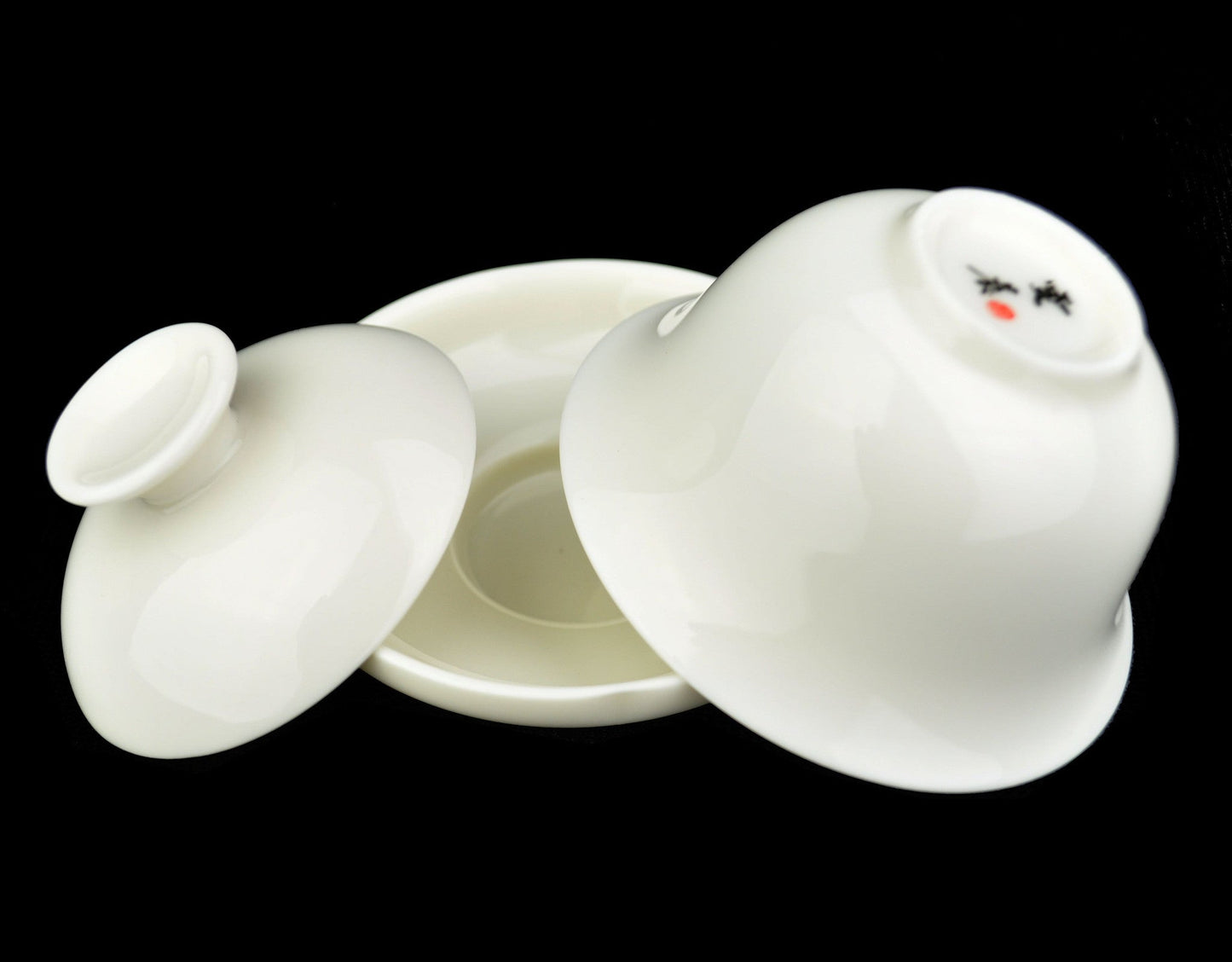 Classic White Porcelain Small Gaiwan 60ml
