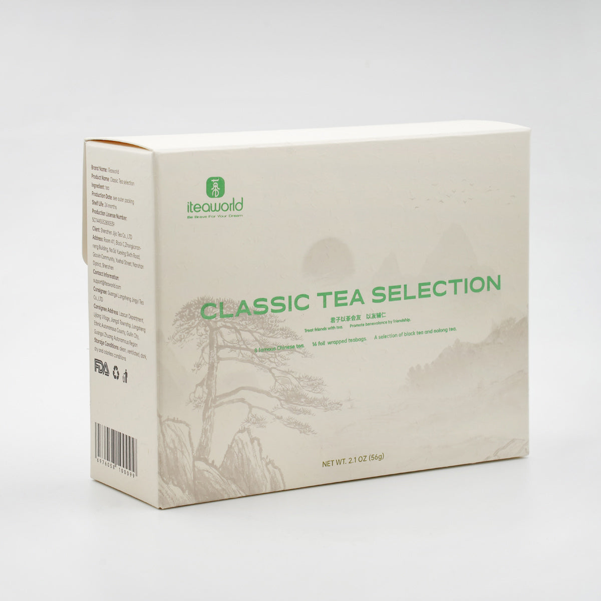 Chinese Tea Sampler – 8 Oolong & Black Teas for Beginners