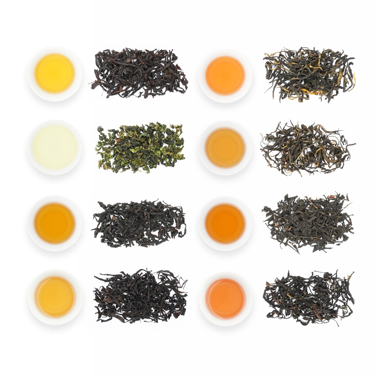 Chinese Tea Sampler – 8 Oolong & Black Teas for Beginners