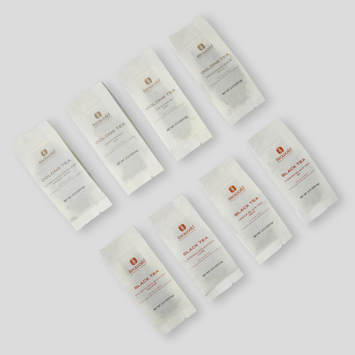 Chinese Tea Sampler – 8 Oolong & Black Teas for Beginners