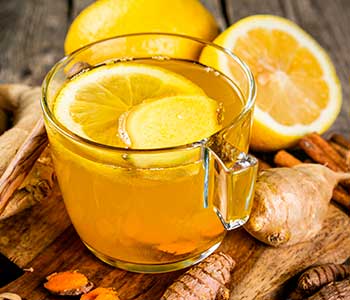GINGER TURMERIC TEA | Earthy, sweet flavor